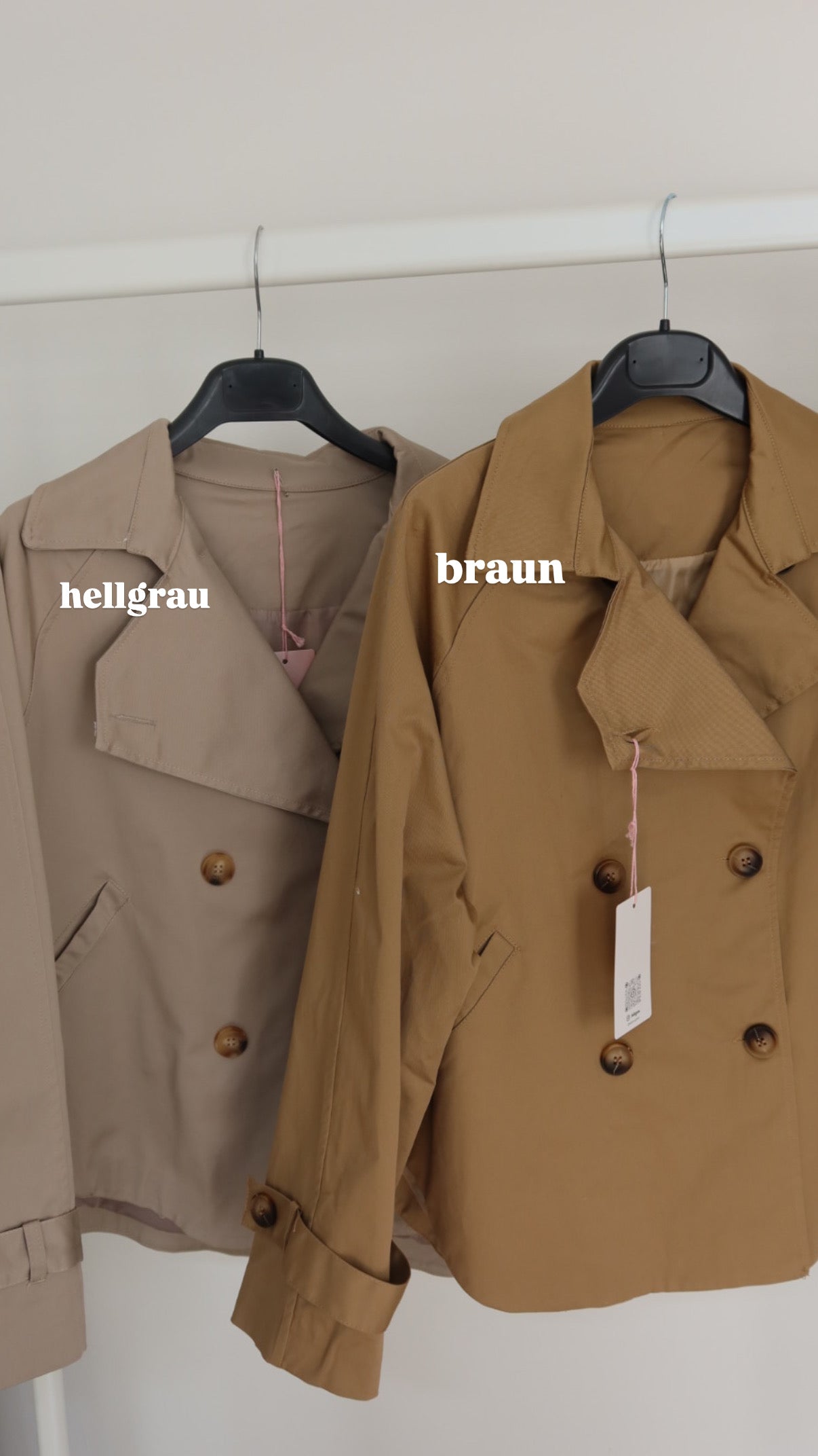 Trenchcoat kurz