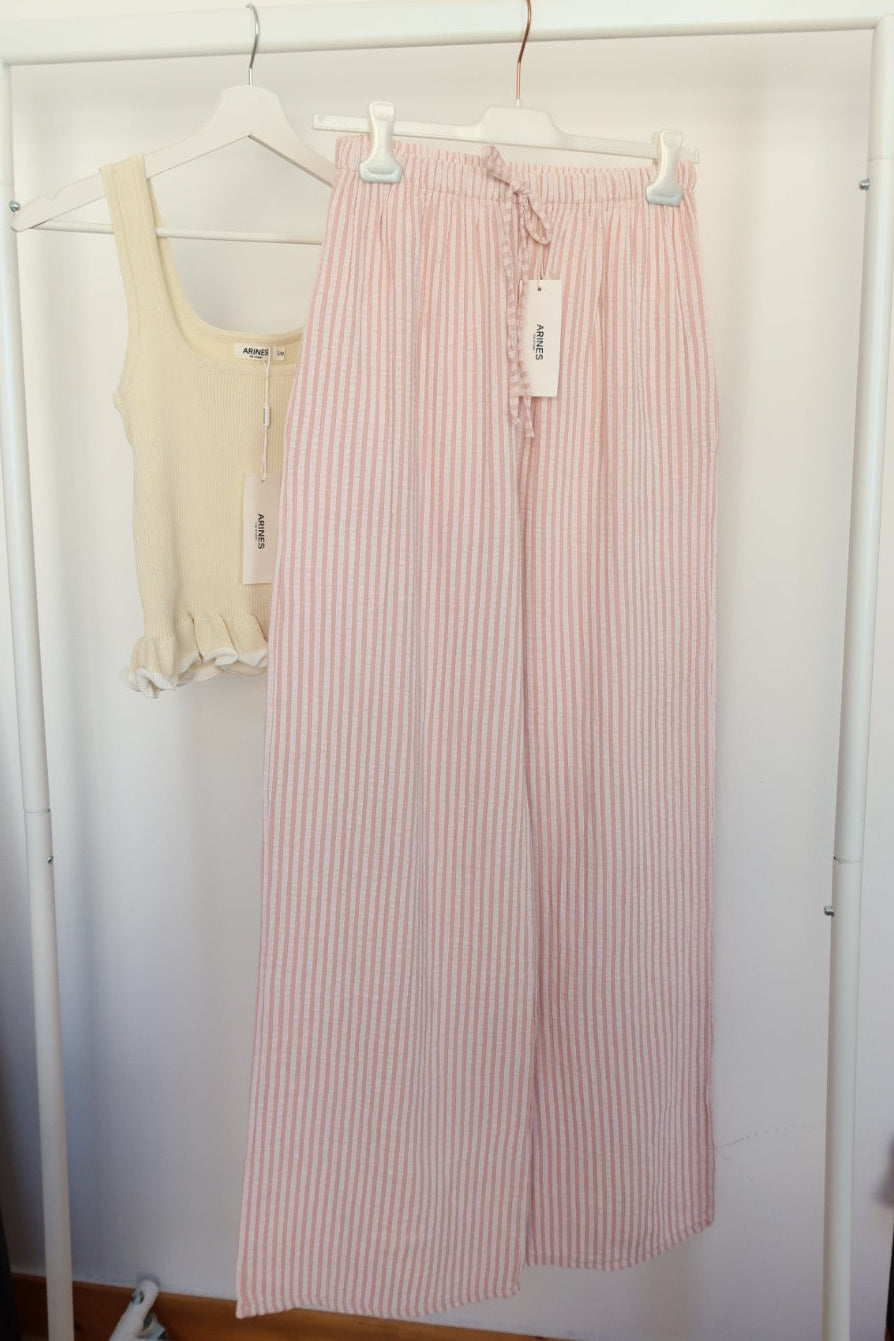 Hose Musselin stripes