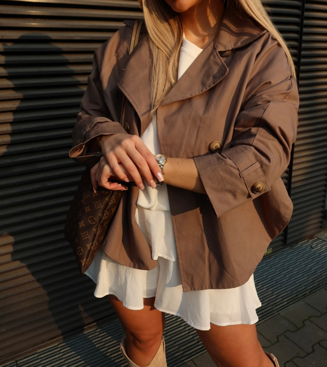 Trenchcoat kurz